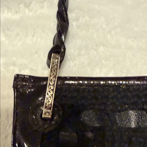 Brighton Black Crochet Shoulder Bag - Picture 2 of 14